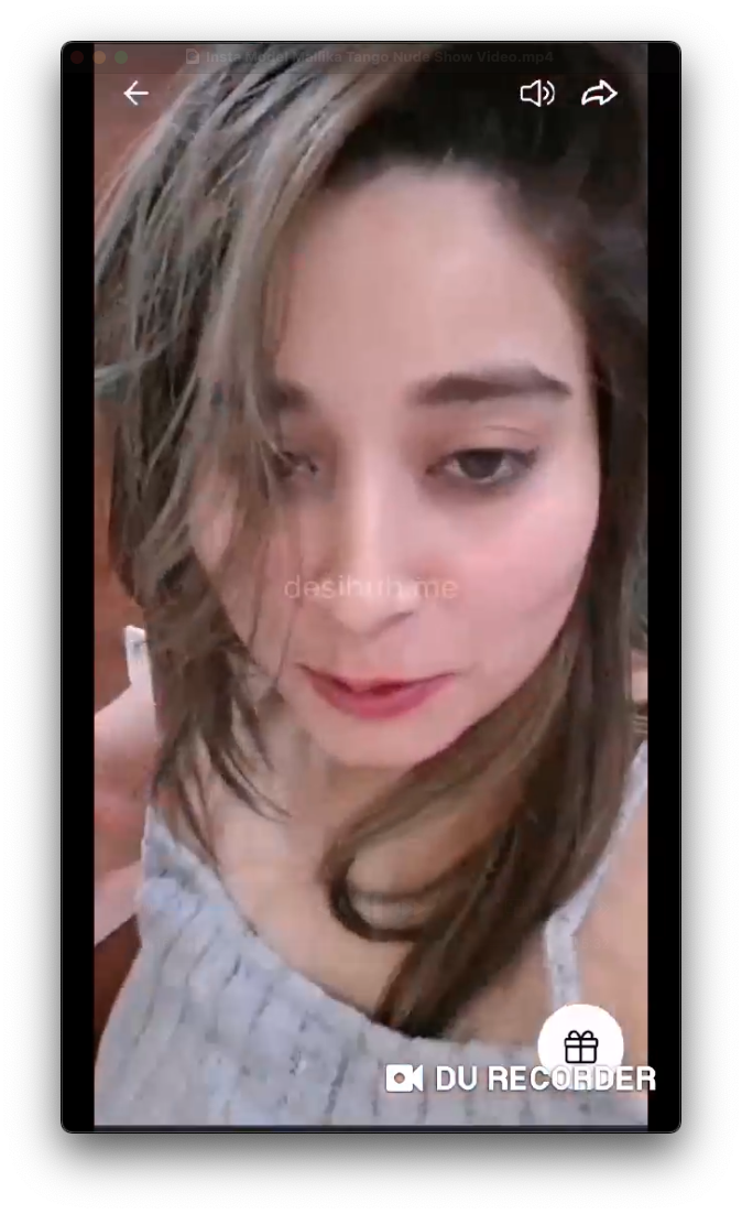 Insta Model Mallika Tango Nude Show Video
