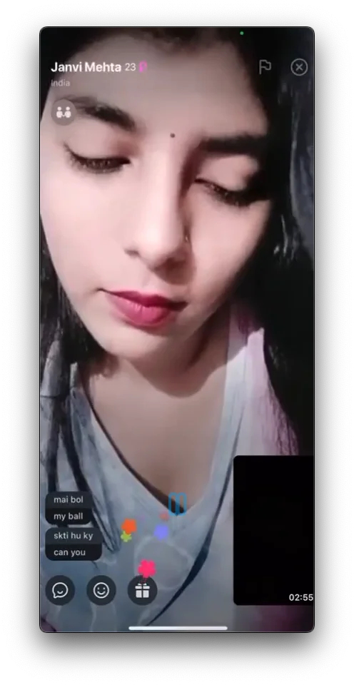 Janvi Mehta Tango Nude Show Video