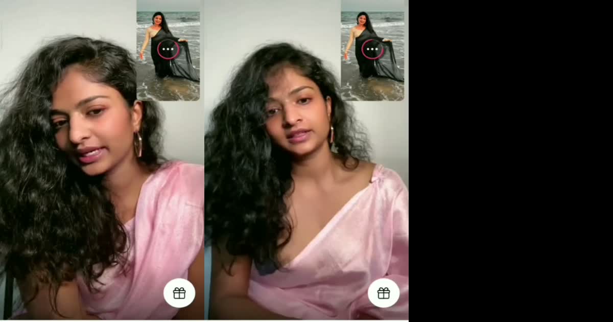 Kannada Instagram Influencer sparsha on Tango Live Show