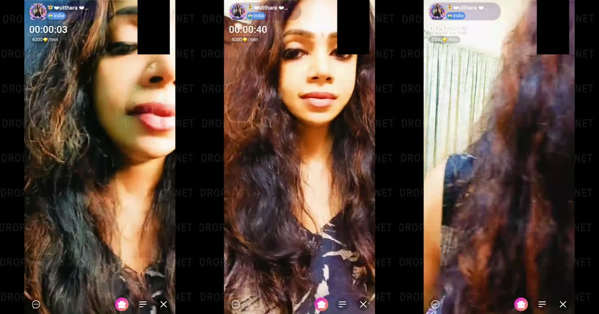 Sexy Mallu girl show her tits on live stream
