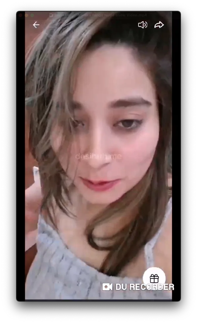 Insta Model Mallika Tango Nude Show Video
